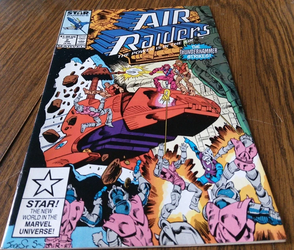 Air Raiders #2 January 1988 Marvel/Star Comics
